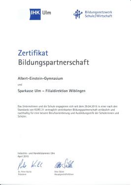 Zertifikat