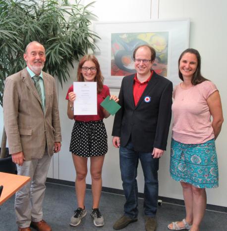 Verleihung 1. Landespreis