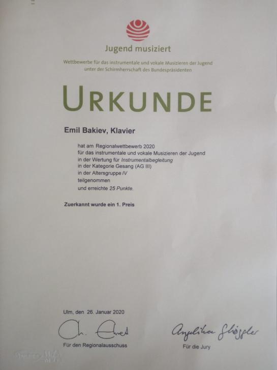 Urkunde