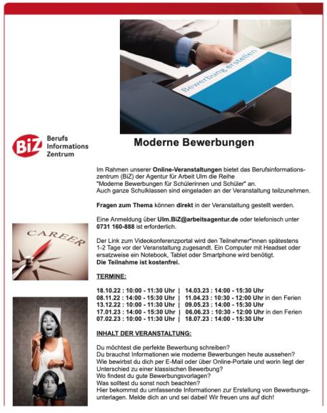 BiZ Newsletter rechts