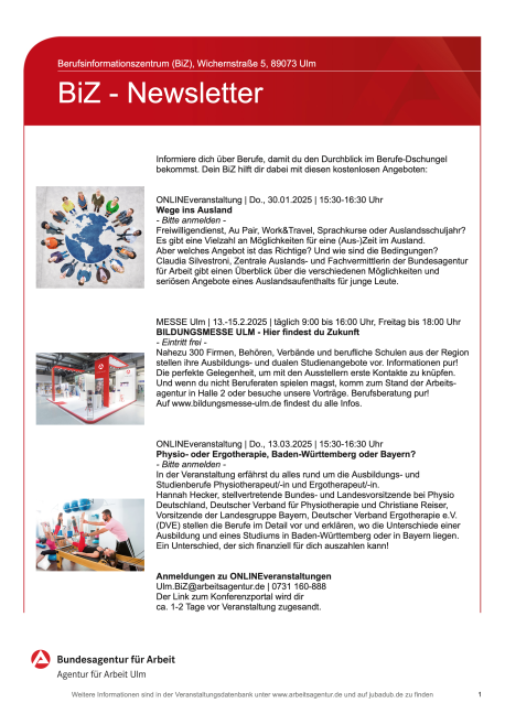 BiZ Newsletter