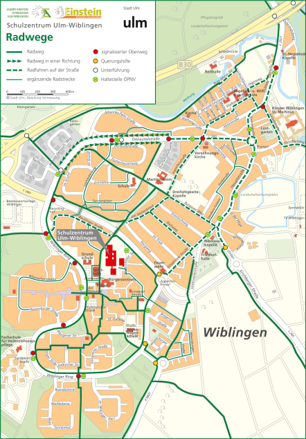 Radwege - Stadt