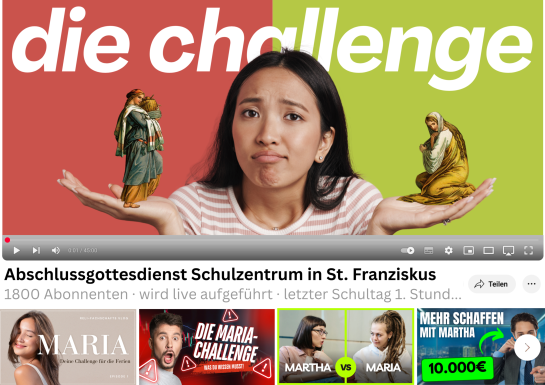 Die Challenge des Schuljahres