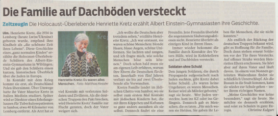 Zeitungsartikel